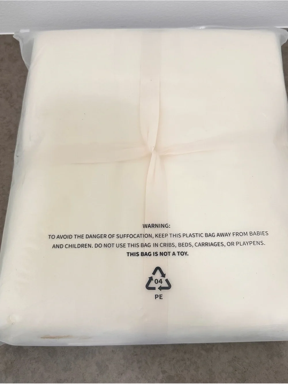 Moomee Sleep Better Duvet Cover 100% Cotton Linen Like Cream White Queen NEW